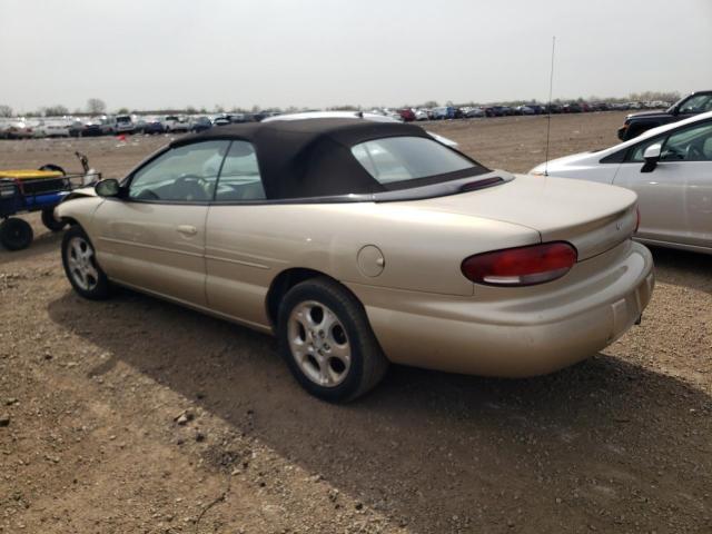 3C3EL55H3YT241451 - 2000 CHRYSLER SEBRING JXI BEIGE photo 2