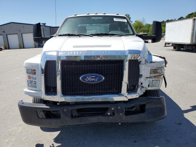 1FDNX6DC9GDA02045 - 2016 FORD F650 SUPER DUTY WHITE photo 5