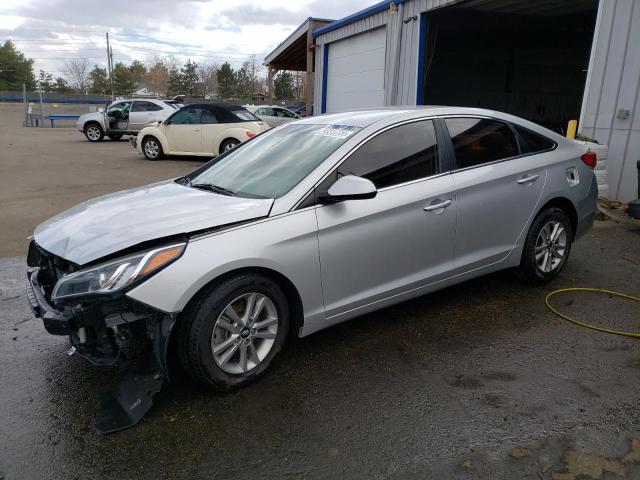 5NPE24AF9GH343977 - 2016 HYUNDAI SONATA SE SILVER photo 1