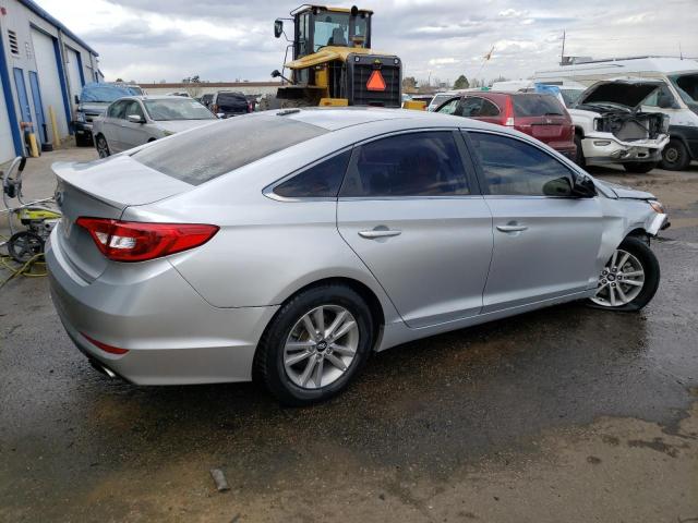 5NPE24AF9GH343977 - 2016 HYUNDAI SONATA SE SILVER photo 3