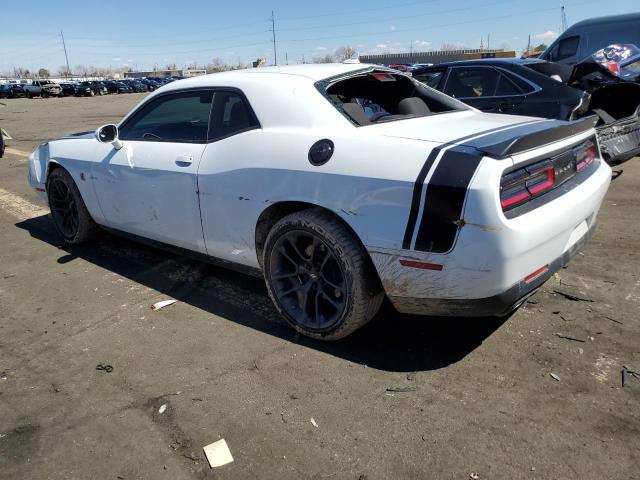 2C3CDZFJXLH103758 - 2020 DODGE CHALLENGER R/T SCAT PACK WHITE photo 2