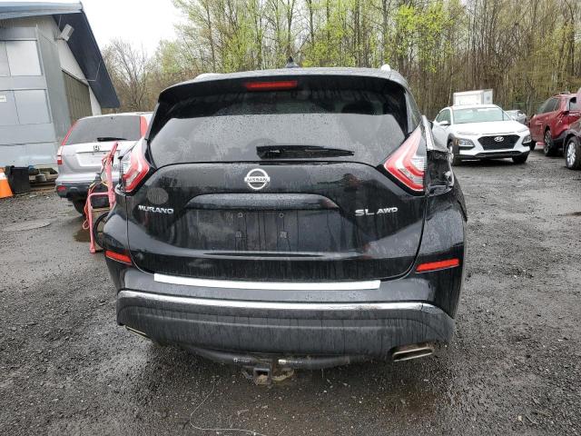 5N1AZ2MH4HN185587 - 2017 NISSAN MURANO S BLACK photo 6