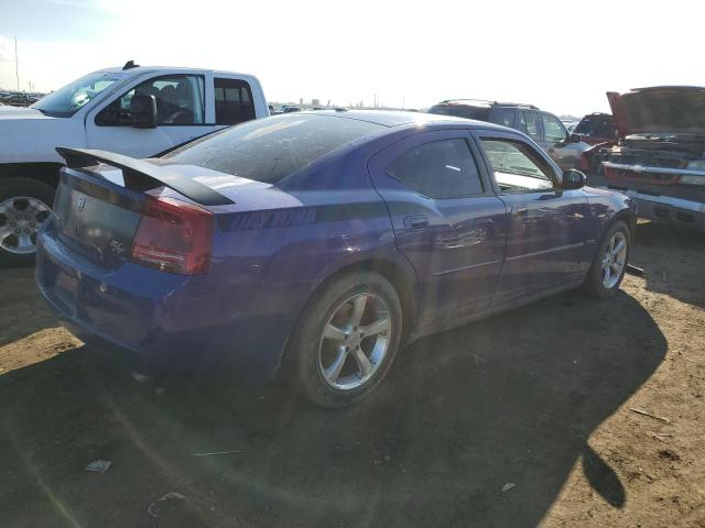 2B3KA53H27H824514 - 2007 DODGE CHARGER R/T PURPLE photo 3