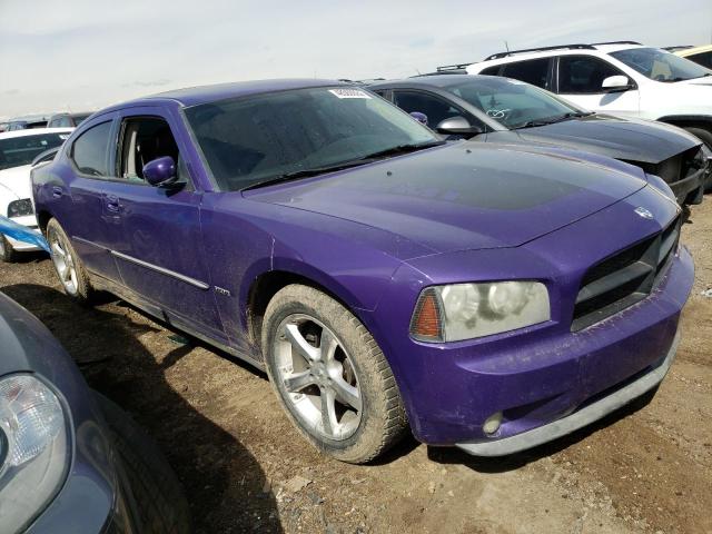 2B3KA53H27H824514 - 2007 DODGE CHARGER R/T PURPLE photo 4