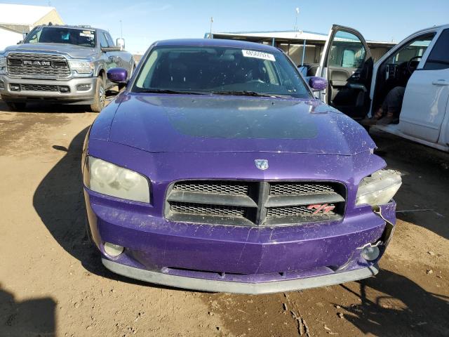 2B3KA53H27H824514 - 2007 DODGE CHARGER R/T PURPLE photo 5