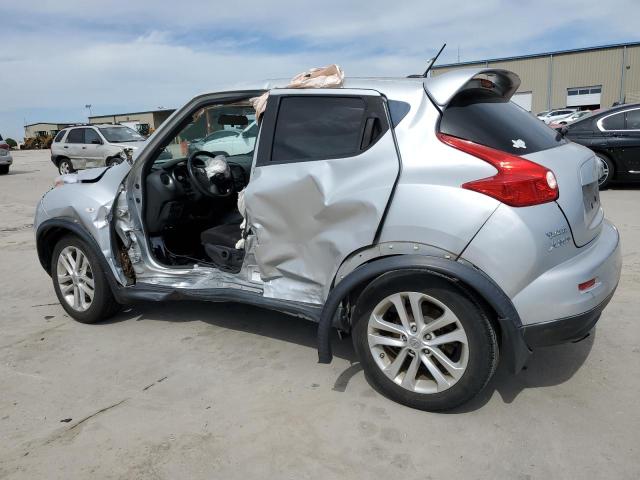 JN8AF5MR3ET350130 - 2014 NISSAN JUKE S SILVER photo 2