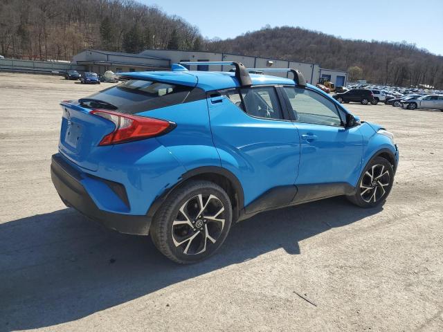 NMTKHMBX6KR088828 - 2019 TOYOTA C-HR XLE أزرق صورة 3
