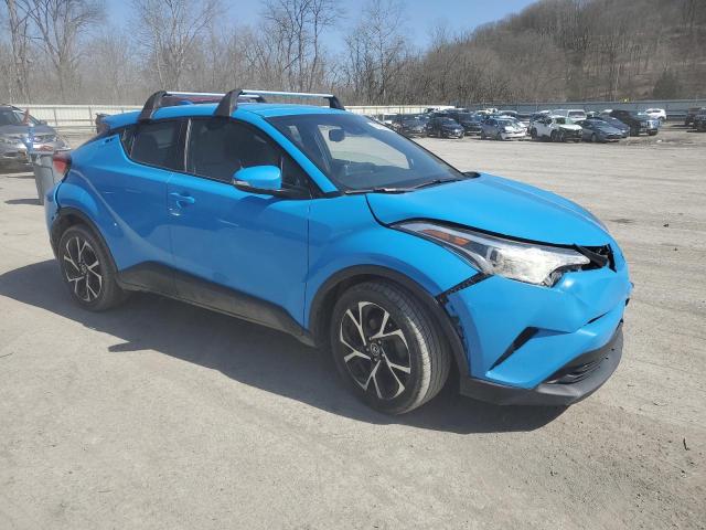 NMTKHMBX6KR088828 - 2019 TOYOTA C-HR XLE أزرق صورة 4