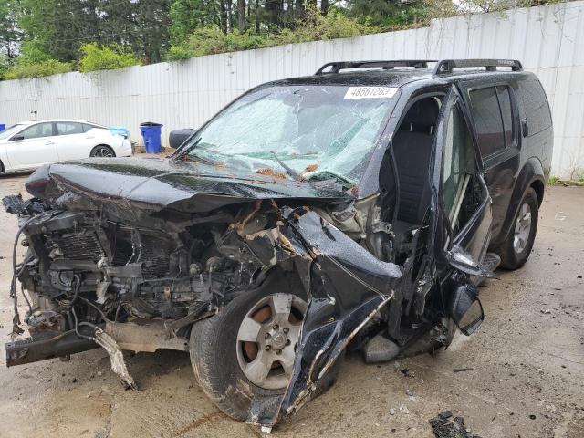 5N1AR18U26C638728 - 2006 NISSAN PATHFINDER LE 黑色 照片 1