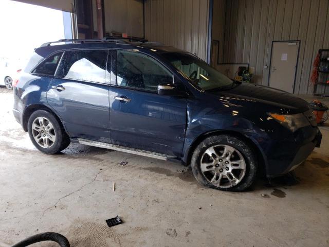 2HNYD28679H529458 - 2009 ACURA MDX TECHNOLOGY BLUE photo 4