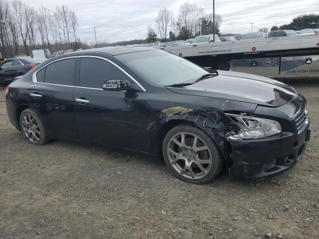 1N4AA5AP7AC863636 - 2010 NISSAN MAXIMA S BLACK photo 4