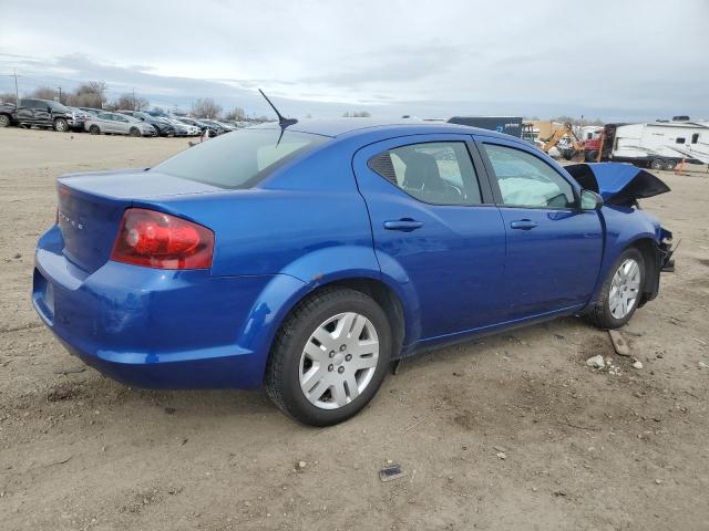 1C3CDZAB9EN147454 - 2014 DODGE AVENGER SE BLUE photo 3