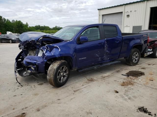 1GCGTCE33F1240351 - 2015 CHEVROLET COLORADO Z71 BLUE photo 1