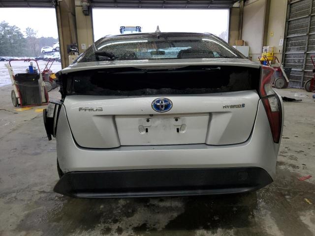 JTDKBRFU8G3000998 - 2016 TOYOTA PRIUS SILVER photo 6