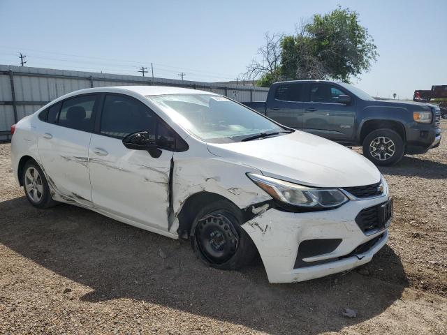 1G1BC5SM4H7185663 - 2017 CHEVROLET CRUZE LS WHITE photo 4