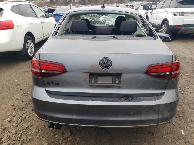 3VW267AJ2GM286820 - 2016 VOLKSWAGEN JETTA S GRAY photo 6