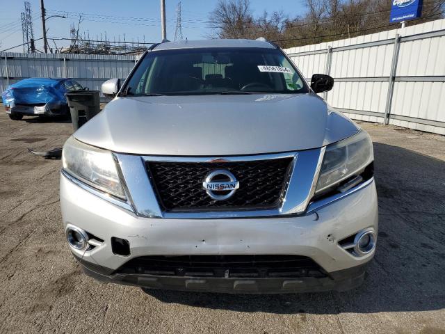 5N1AR2MN8FC612249 - 2015 NISSAN PATHFINDER S SILVER photo 5