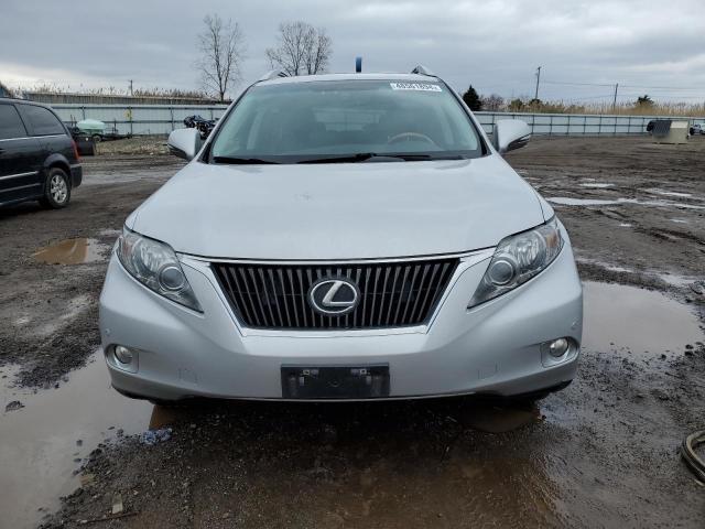 2T2BK1BA2AC041814 - 2010 LEXUS RX 350 SILVER photo 5