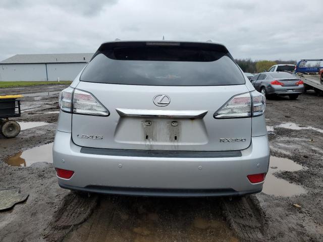 2T2BK1BA2AC041814 - 2010 LEXUS RX 350 SILVER photo 6