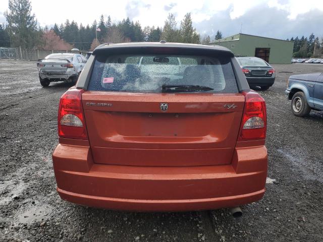 1B3HB78K57D195870 - 2007 DODGE CALIBER R/T ORANGE photo 6