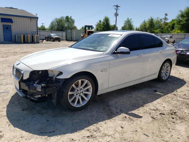 WBAXA5C51ED690063 - 2014 BMW 535 D WHITE photo 1