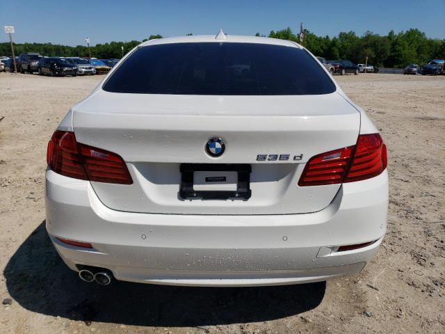 WBAXA5C51ED690063 - 2014 BMW 535 D WHITE photo 6