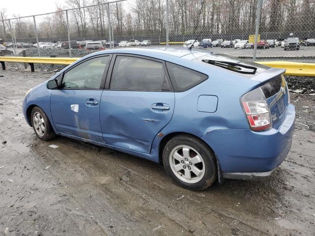 JTDKB20U040104561 - 2004 TOYOTA PRIUS BLUE photo 2