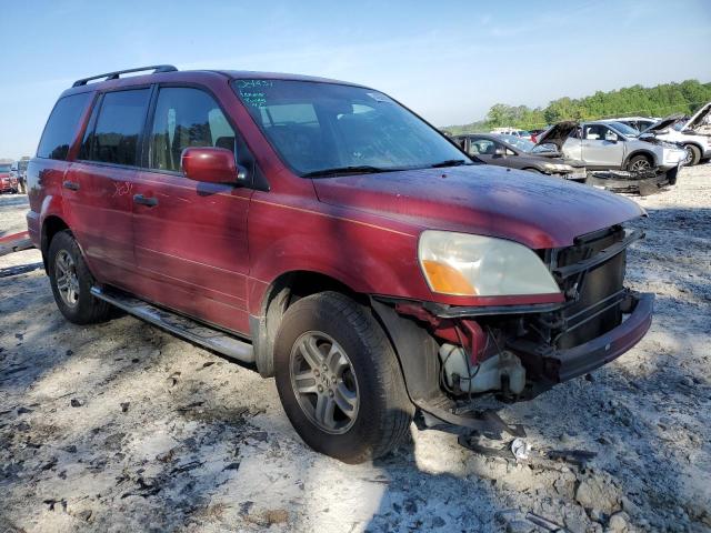 5FNYF18535B022333 - 2005 HONDA PILOT EXL MAROON photo 4