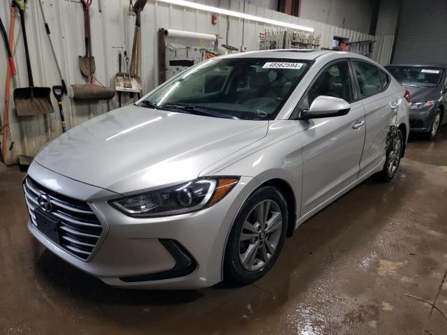 5NPD84LF0JH246049 - 2018 HYUNDAI ELANTRA SEL SILVER photo 1