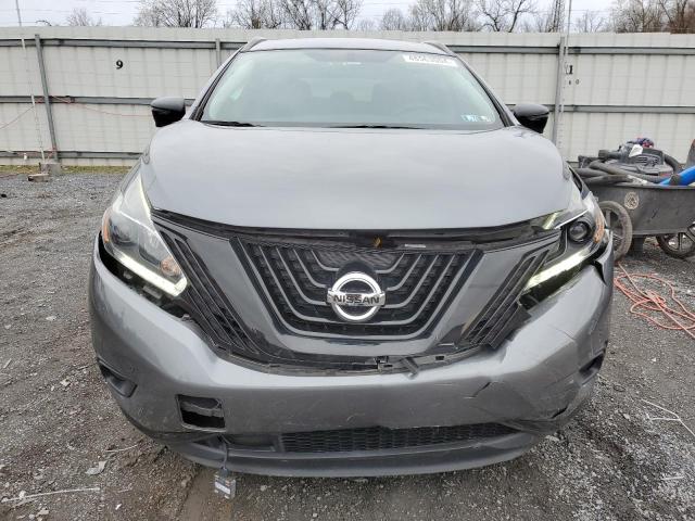 5N1AZ2MH6JN135506 - 2018 NISSAN MURANO S GRAY photo 5