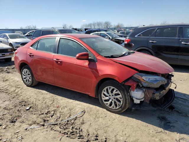 5YFBURHE0HP636520 - 2017 TOYOTA COROLLA L RED photo 4