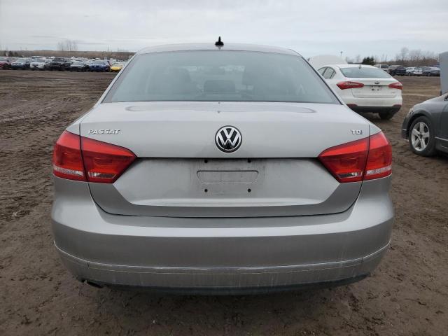 1VWBN7A31DC121357 - 2013 VOLKSWAGEN PASSAT SE SILVER photo 6