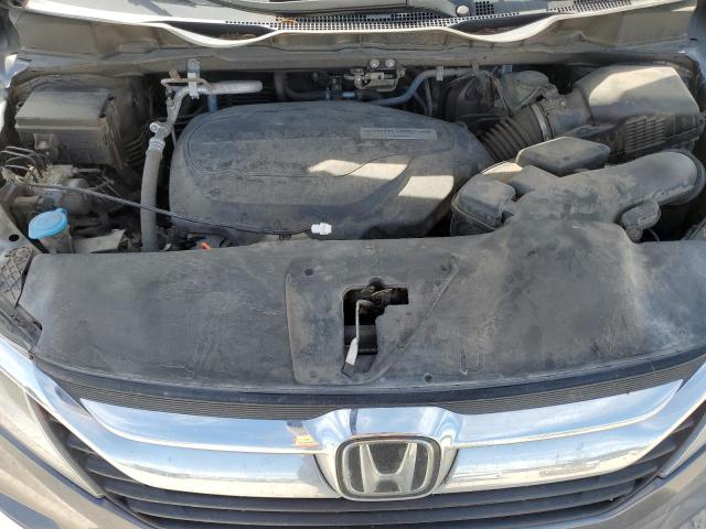 5FNRL6H79KB110908 - 2019 HONDA ODYSSEY EXL GRAY photo 12