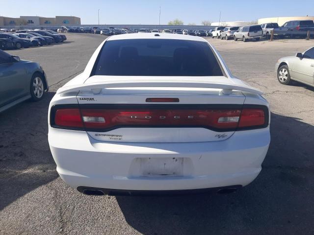 2C3CDXDT4DH602047 - 2013 DODGE CHARGER R/T WHITE photo 6