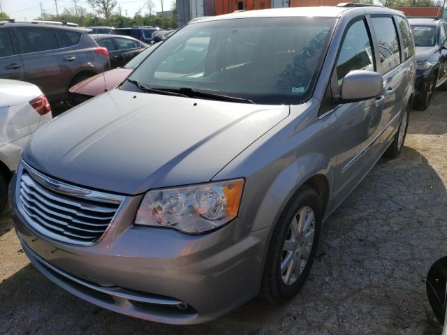 2C4RC1BG0ER375995 - 2014 CHRYSLER TOWN & COU TOURING GRAY photo 1