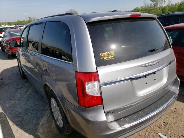 2C4RC1BG0ER375995 - 2014 CHRYSLER TOWN & COU TOURING GRAY photo 2