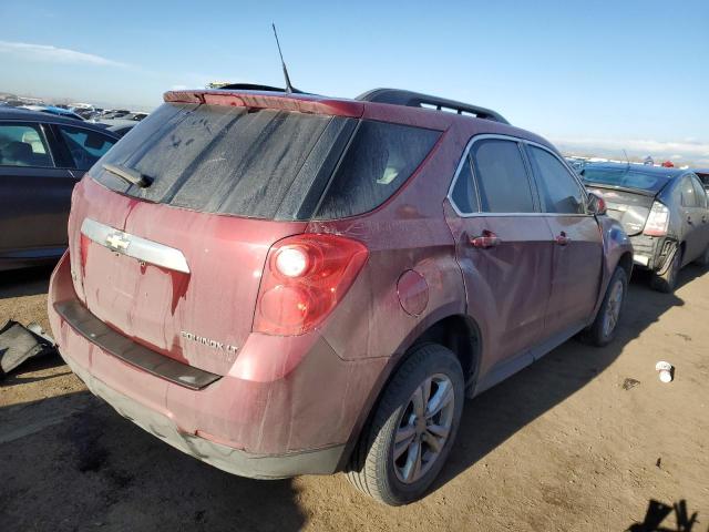 2GNFLEEKXC6236361 - 2012 CHEVROLET EQUINOX LT RED photo 3