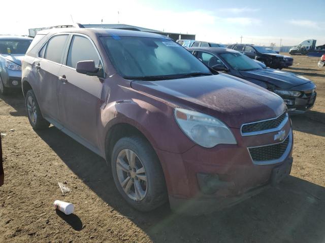 2GNFLEEKXC6236361 - 2012 CHEVROLET EQUINOX LT RED photo 4