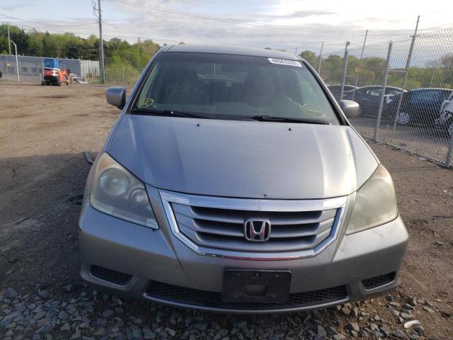 5FNRL3H59AB011856 - 2010 HONDA ODYSSEY EX SILVER photo 5