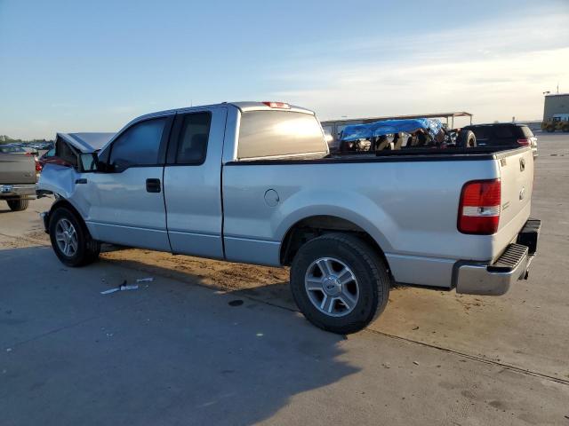 1FTRX12W28FA97897 - 2008 FORD F150 SILVER photo 2