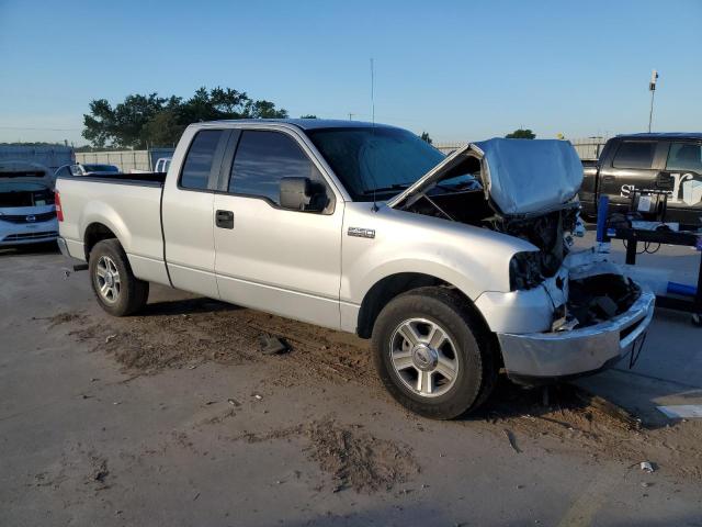 1FTRX12W28FA97897 - 2008 FORD F150 SILVER photo 4