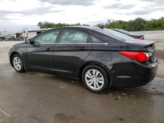 5NPEB4AC7BH008781 - 2011 HYUNDAI SONATA GLS BLACK photo 2