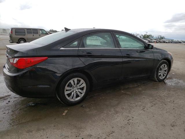 5NPEB4AC7BH008781 - 2011 HYUNDAI SONATA GLS BLACK photo 3