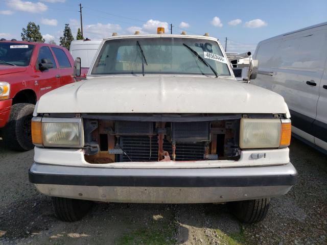 2FDLF47G2KCB45764 - 1989 FORD F-350 SUPER DUTY WHITE photo 5