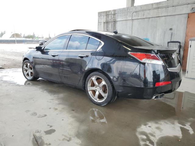 19UUA9F5XAA001403 - 2010 ACURA TL BLACK photo 2