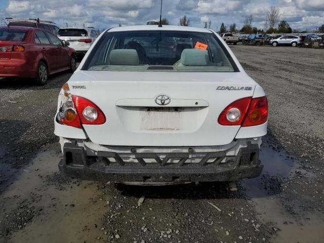 1NXBR32E03Z027636 - 2003 TOYOTA COROLLA CE WHITE photo 6