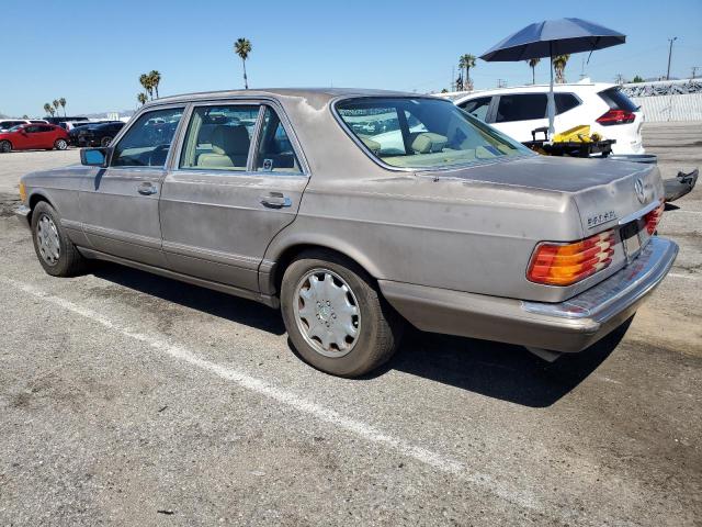 WDBCA39E0MA598017 - 1991 MERCEDES-BENZ 560 SEL BROWN photo 2