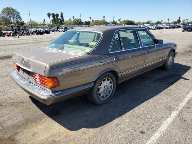 WDBCA39E0MA598017 - 1991 MERCEDES-BENZ 560 SEL BROWN photo 3