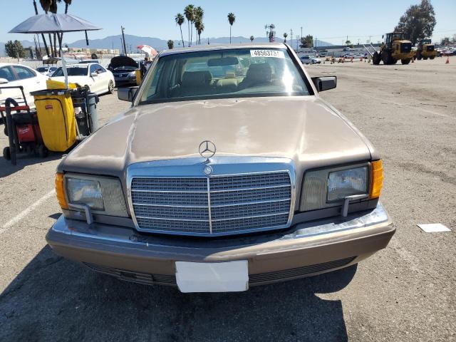 WDBCA39E0MA598017 - 1991 MERCEDES-BENZ 560 SEL BROWN photo 5