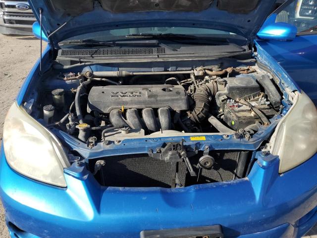2T1KR32E57C628144 - 2007 TOYOTA COROLLA MA XR BLUE photo 11